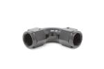 AN6 90 F-F Swivel, Black - Image 2