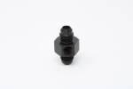 AN6 Male-Male Gauge Sensor Fitting Adapter 1/8 NPT Side Port, Black - Image 2