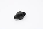 AN6 Male-Male Gauge Sensor Fitting Adapter 1/8 NPT Side Port, Black