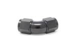 AN8 45* F-F Swivel, Black - Image 3