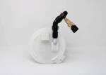 AN8 45* F-F Swivel, Black - Image 4