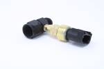 AN8 Male - Female Gauge Sensor Fitting Adapter 1/8" NPT Port, Black - Image 4