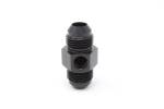 AN8 Male-Male Gauge Sensor Fitting Adapter 1/8" NPT Side Port, Black - Image 2